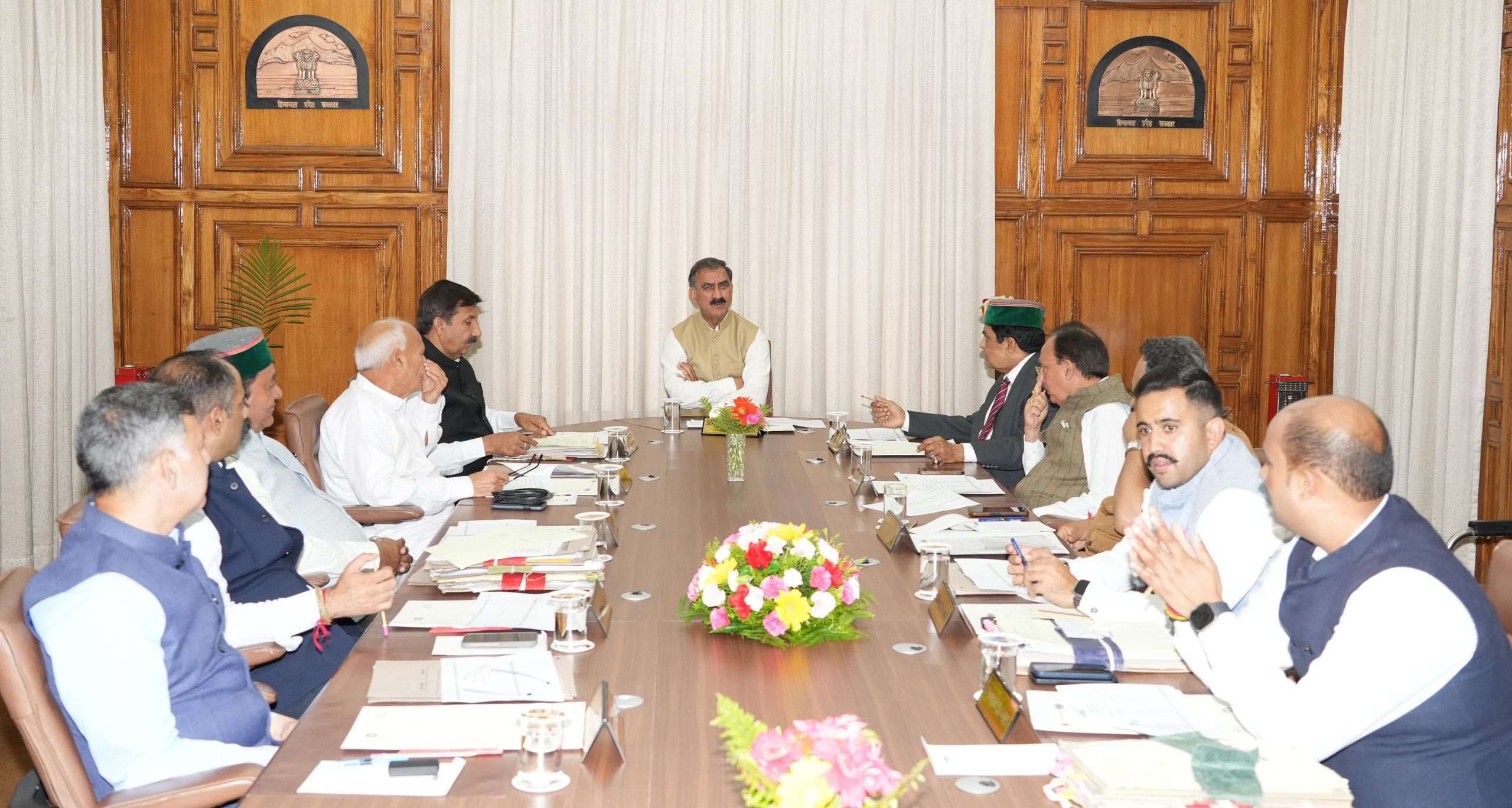 Himachal Cabinet Meeting