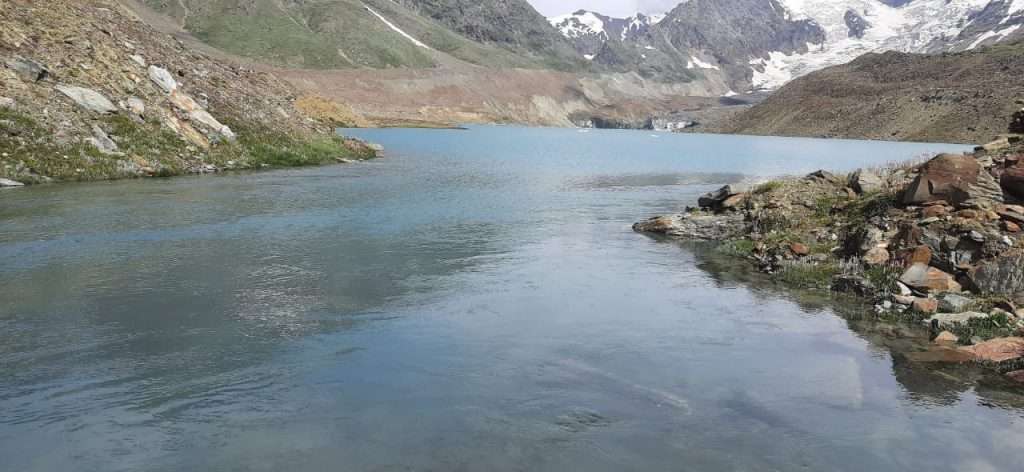 The Ghepan Glacier Lake