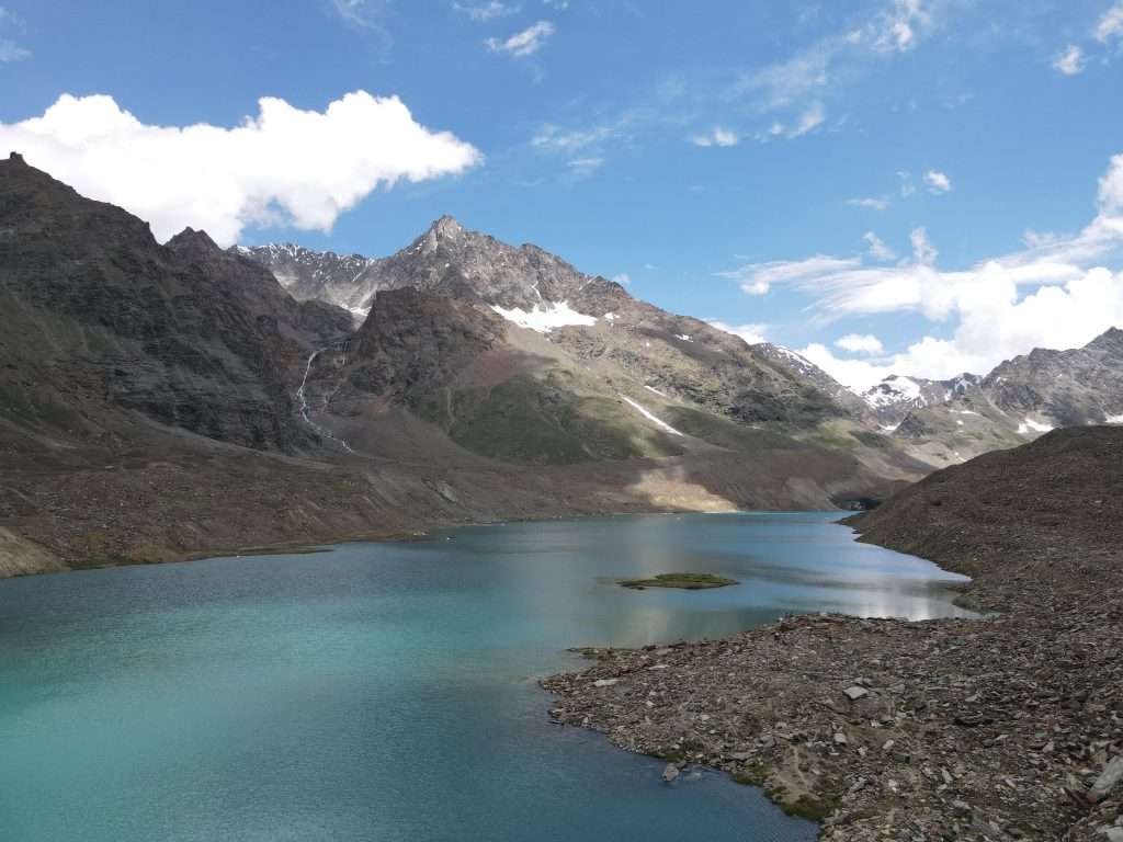 The Ghepan Glacier Lake