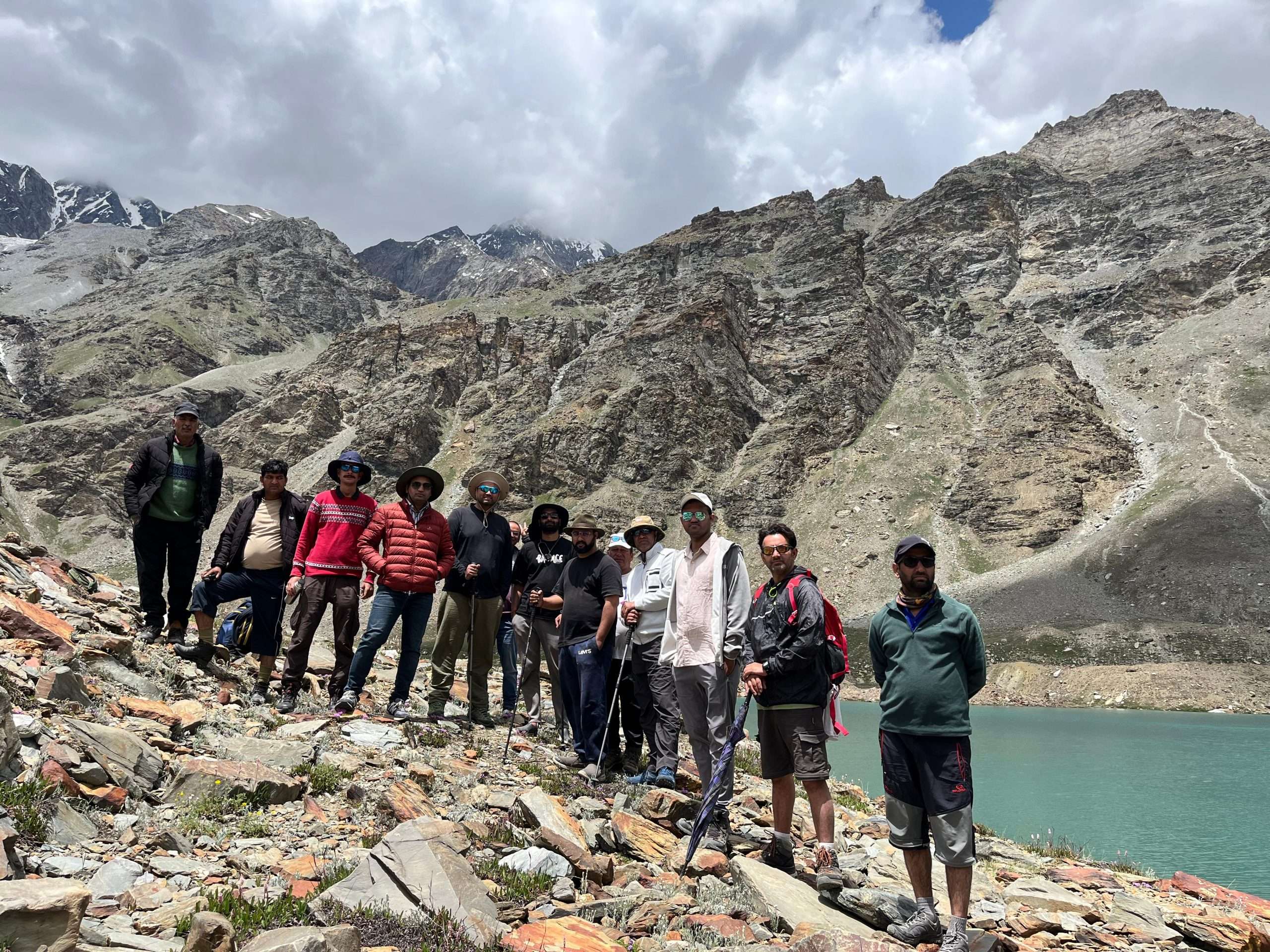 The Ghepan Glacier Lake