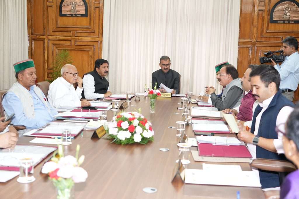 Himachal Cabinet Meeting 25 August 2024